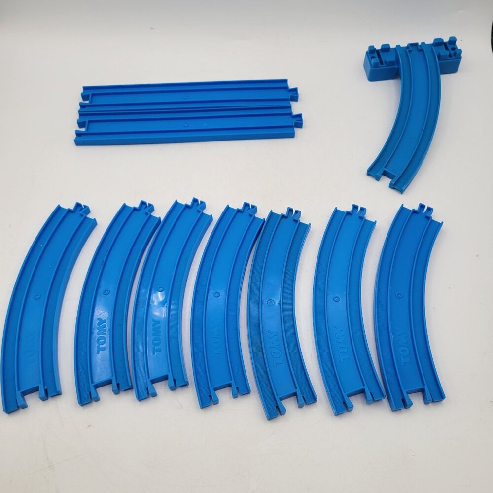 Tomy Plarail Thomas The Tank Engine Train Blue Trackmaster Lot of 10 pcs